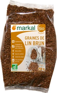 Markal Graines de lin brun bio 250g - 1319